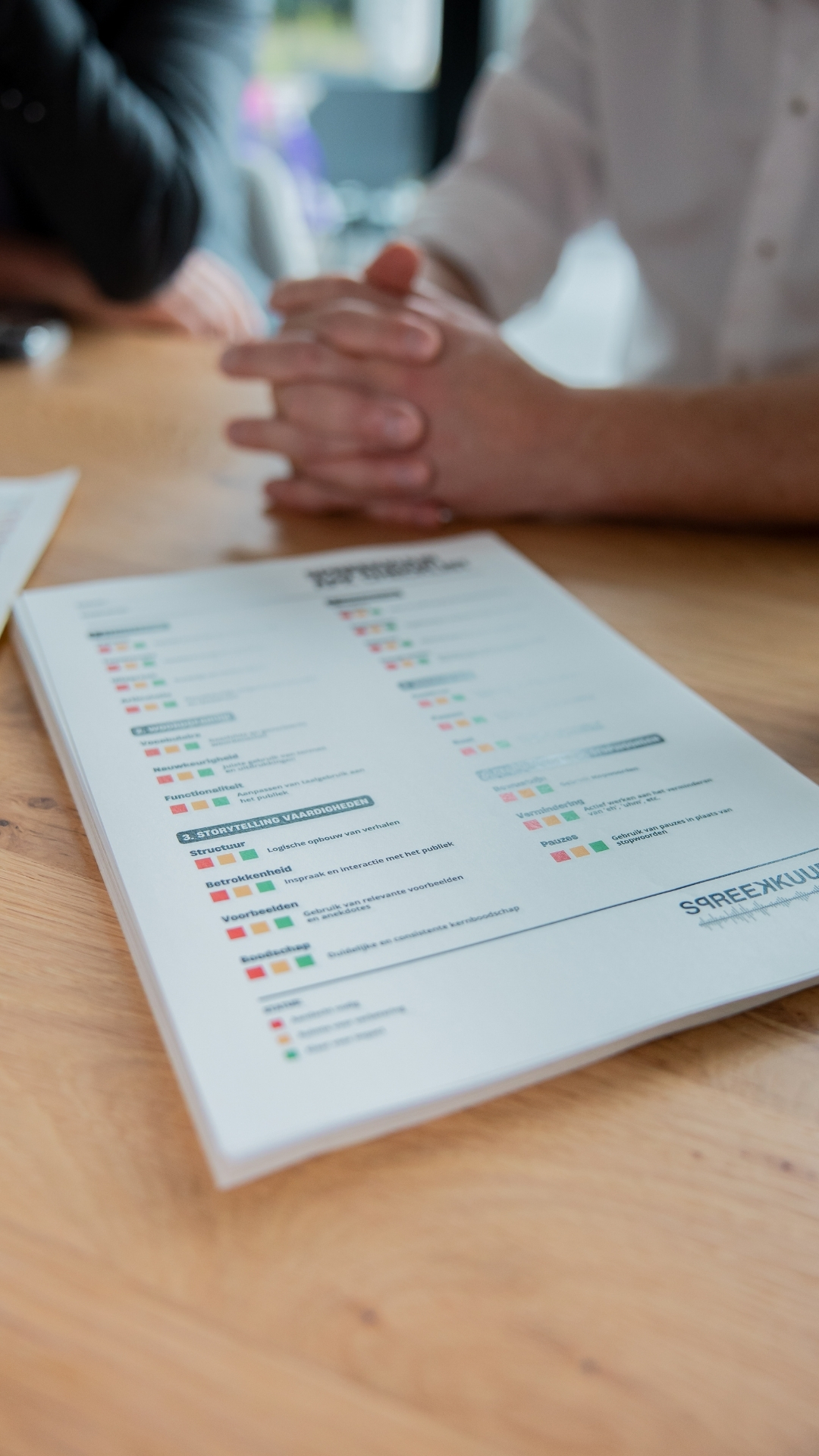 Spreekkuur — presentatietraining en pitchcoaching voor professionals